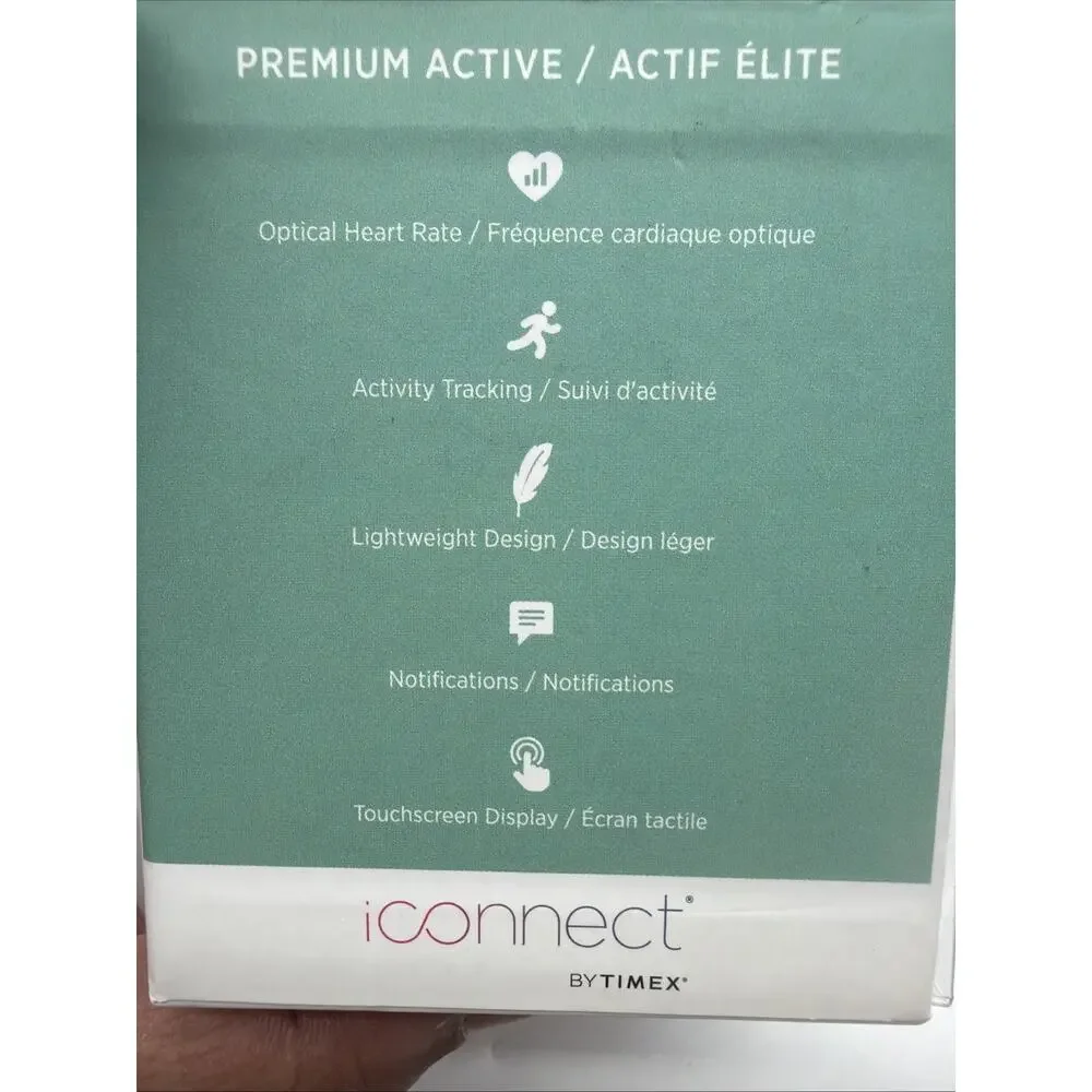 iConnect by Timex Active Smartwatch Heart Rate & Activity Extra Band